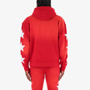 RED WORLDWIDE HOODIE