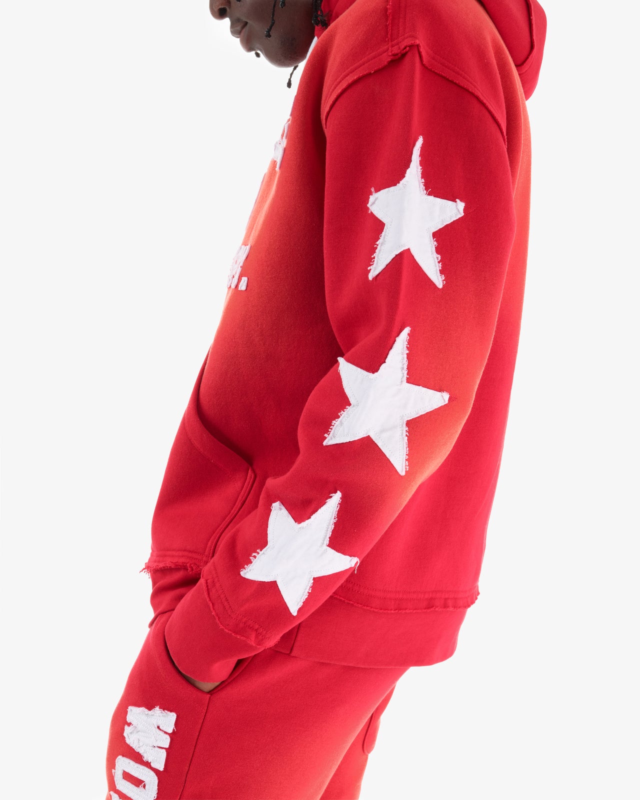 RED WORLDWIDE HOODIE