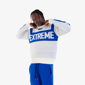 BLUE EXTREME SWEATER