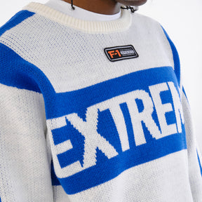 BLUE EXTREME SWEATER