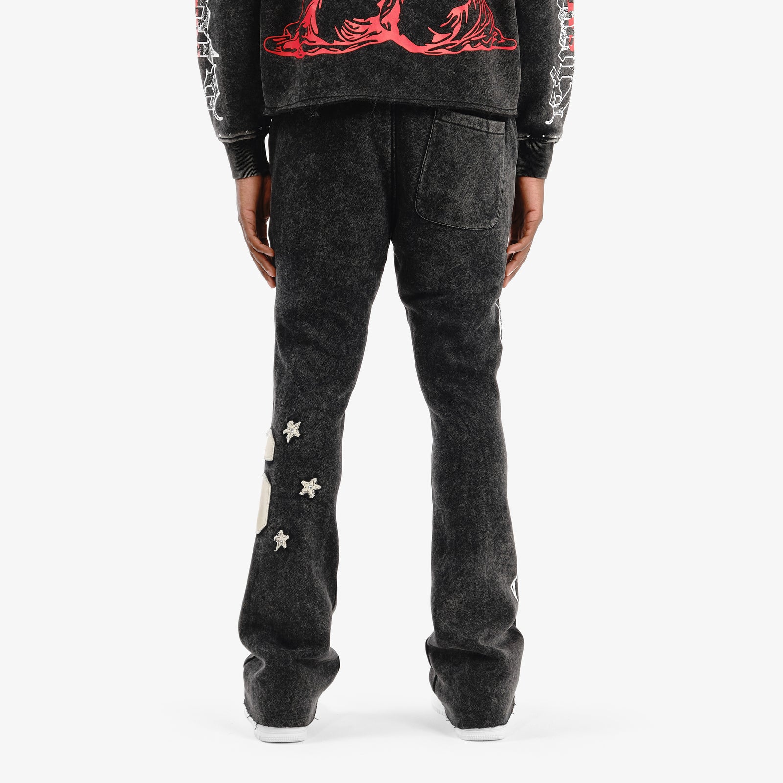 BLACK SAINT W/ RHINESTONES PANTS