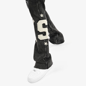 BLACK SAINT W/ RHINESTONES PANTS