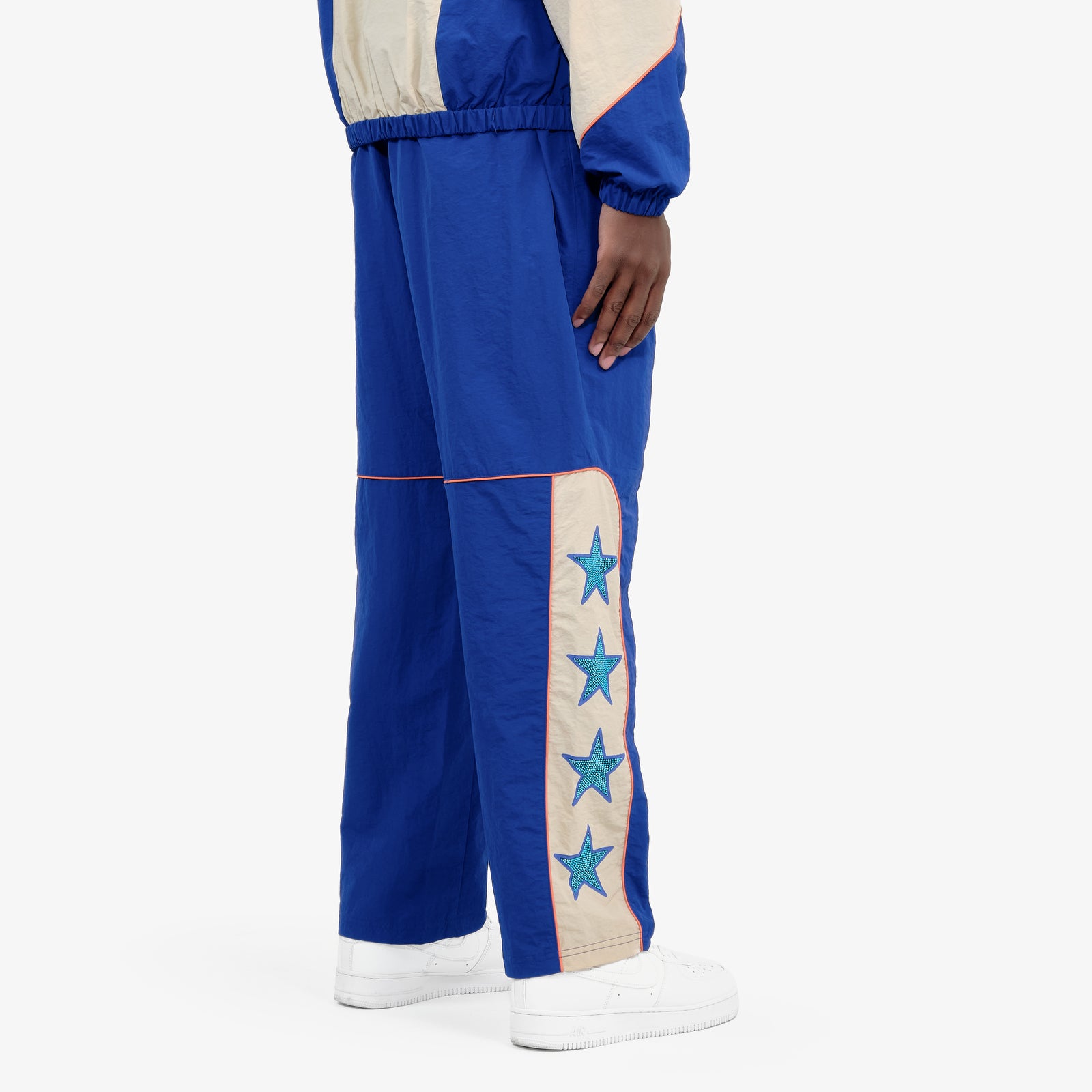 ROYAL BLUE CHAMPS WINDBREAKER PANTS