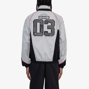 BLACK CHAMPS WINDBREAKER FULL ZIP