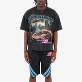 BLACK DREAMER CROP T-SHIRT