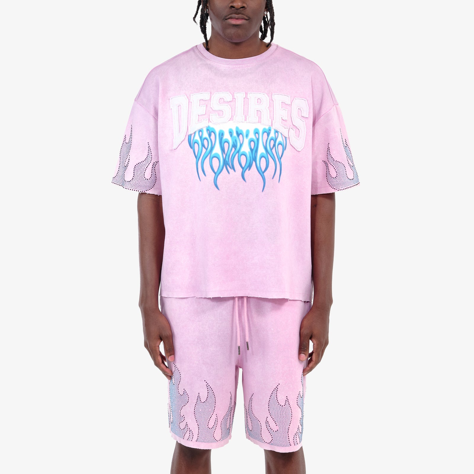 PINK DESIRES CROP T-SHIRT