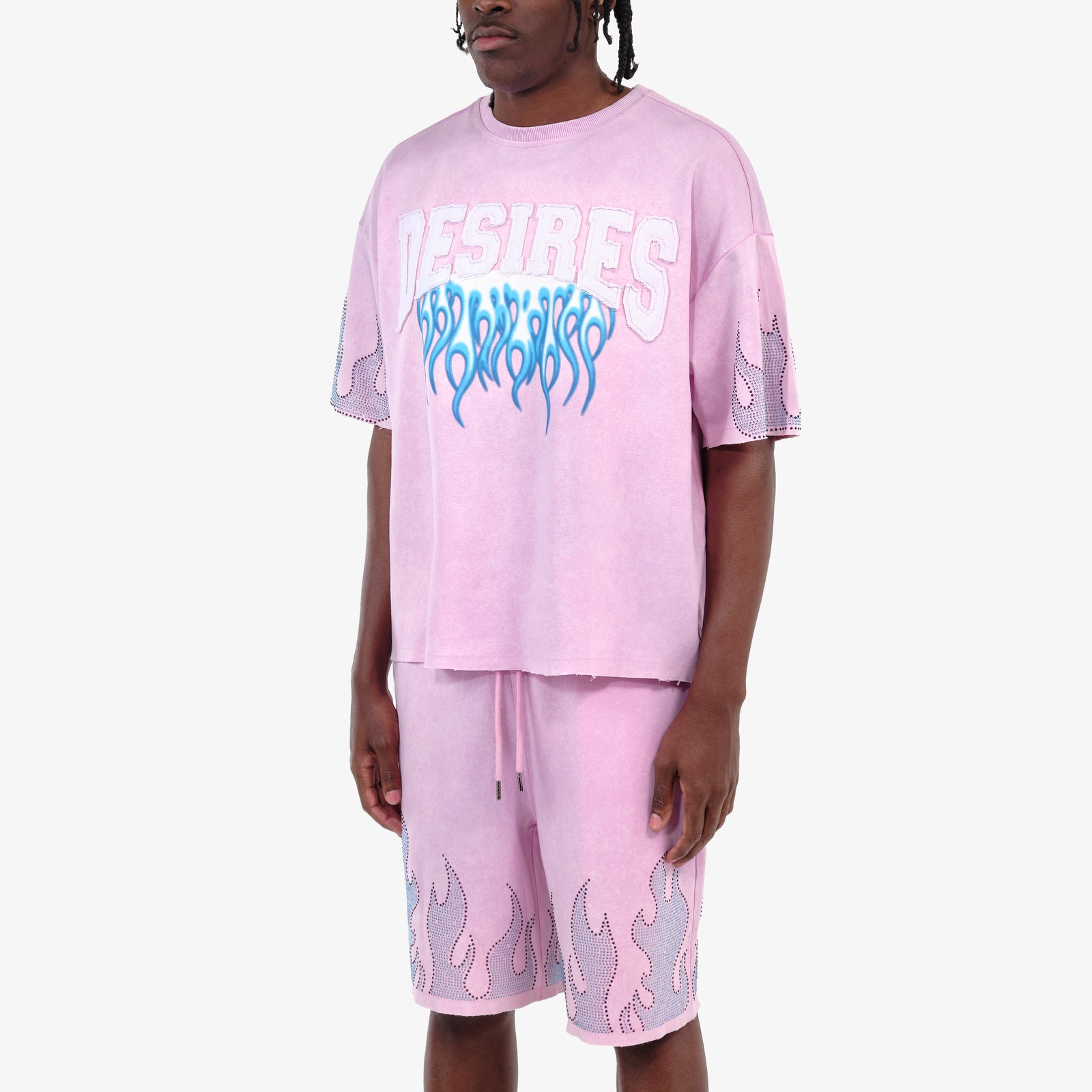 PINK DESIRES CROP T-SHIRT