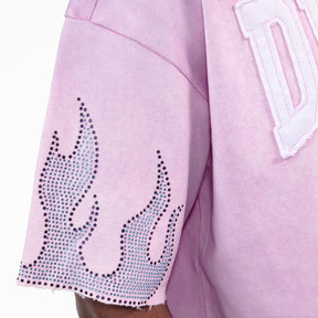 PINK DESIRES CROP T-SHIRT