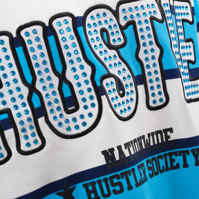 BLUE HUSTLE POLO