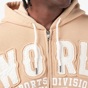 BEIGE WORLD TOUR FULL ZIP HOODIE