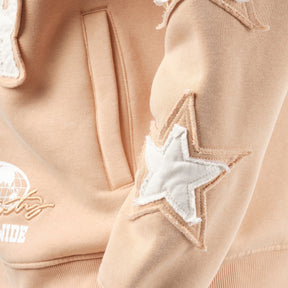 BEIGE WORLD TOUR FULL ZIP HOODIE