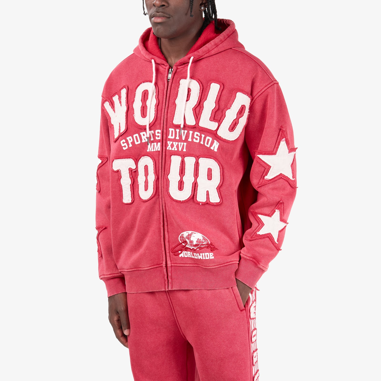 RED WORLD TOUR FULL ZIP HOODIE