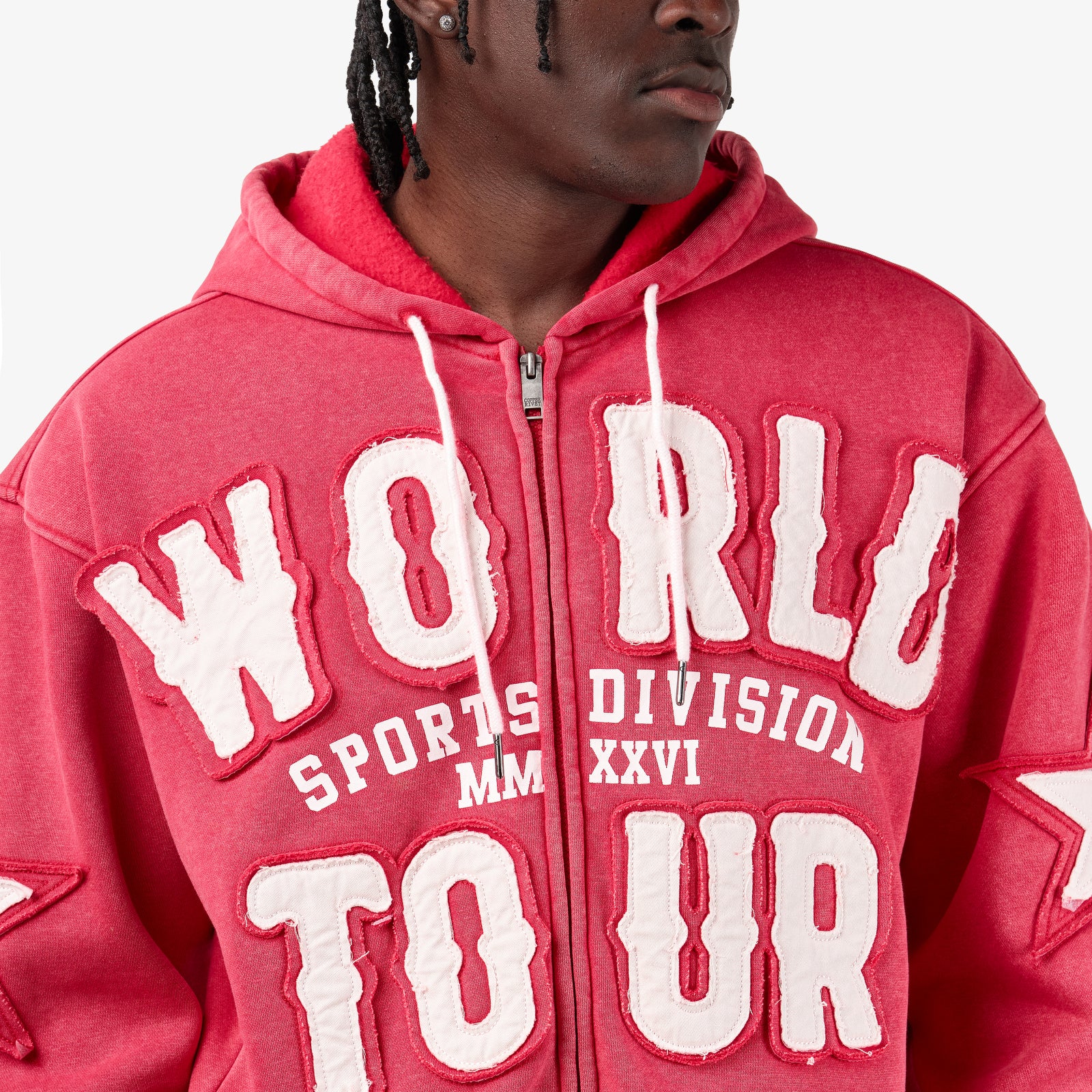 RED WORLD TOUR FULL ZIP HOODIE