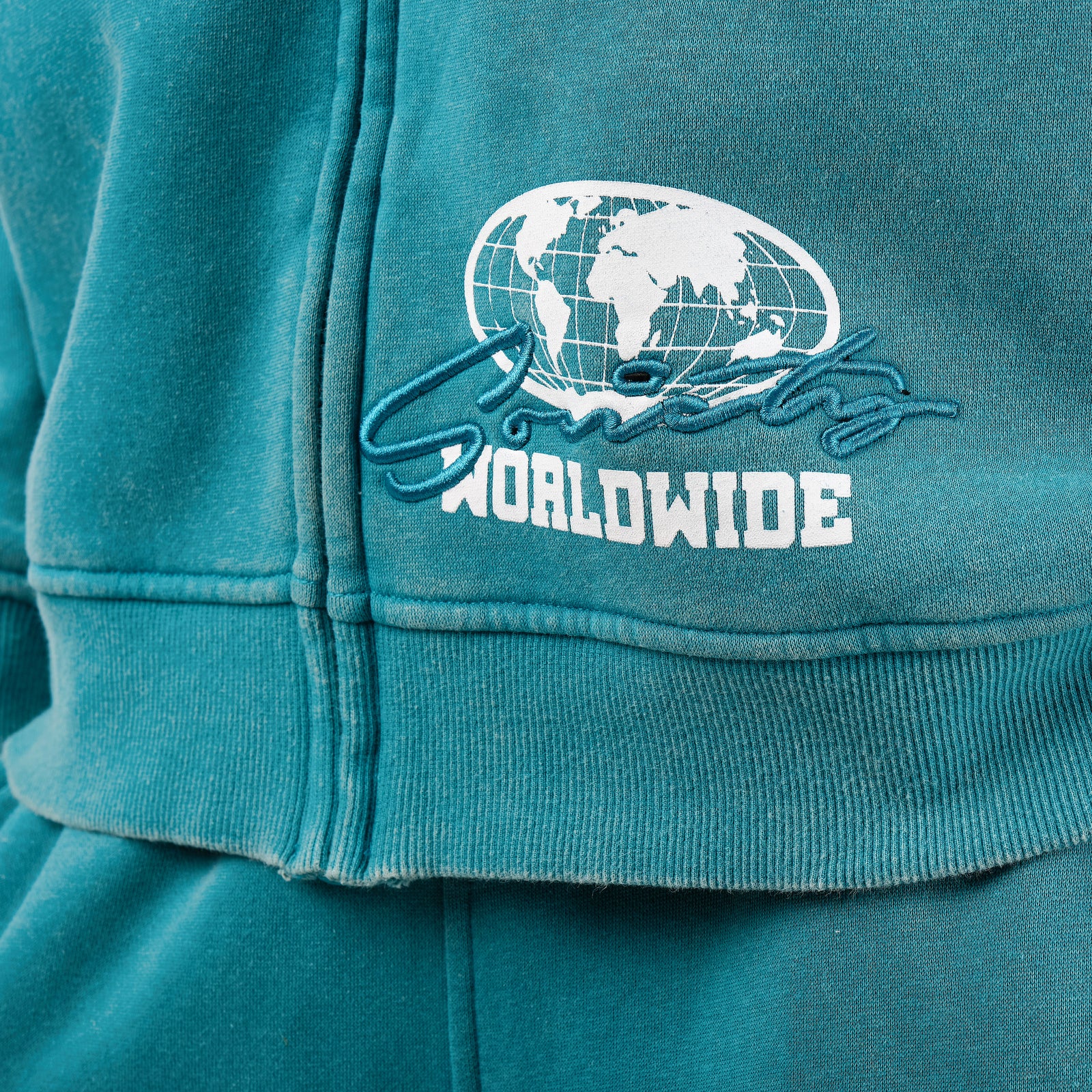 TEAL WORLD TOUR FULL ZIP HOODIE
