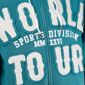 TEAL WORLD TOUR FULL ZIP HOODIE