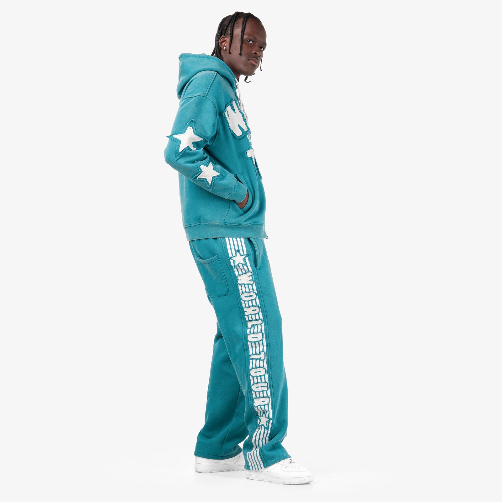 TEAL WORLD TOUR PANTS