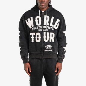 BLACK WORLD TOUR FULL ZIP HOODIE