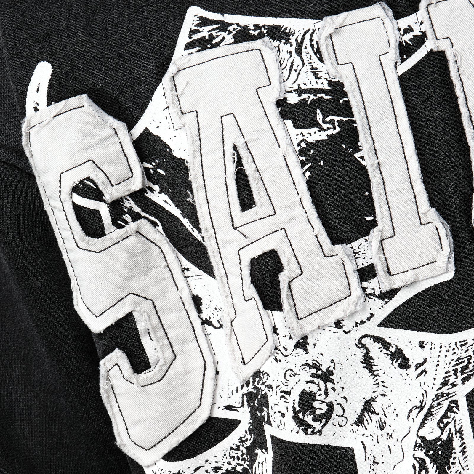 BLACK SAINTS PULL-OVER HOODIE