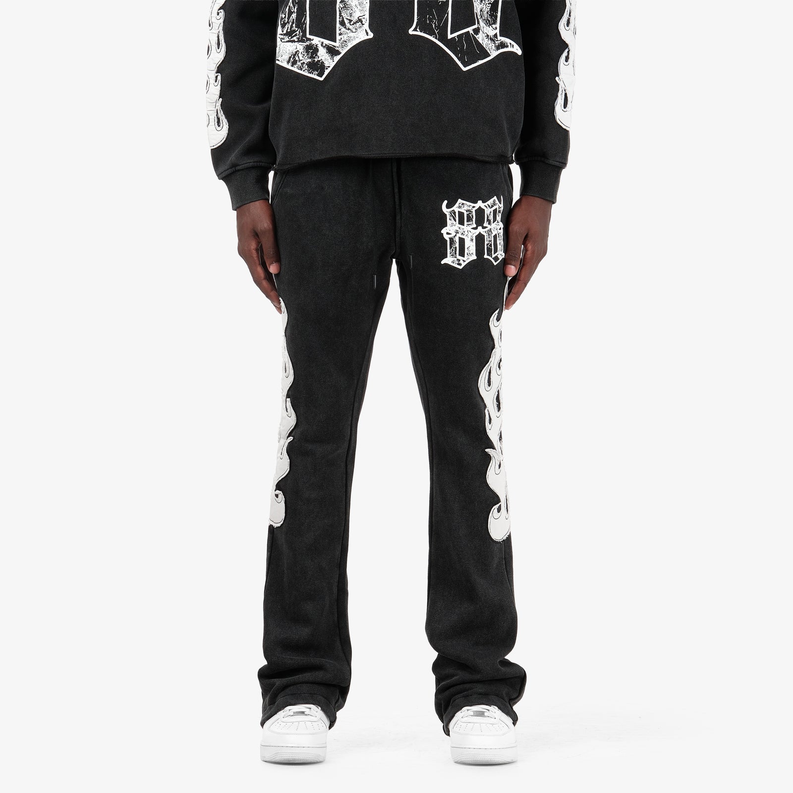 BLACK SAINTS FLAME PANTS