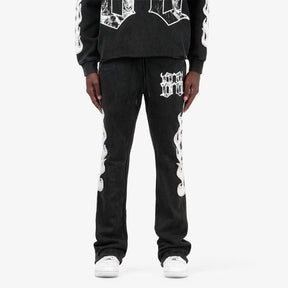 BLACK SAINTS FLAME PANTS