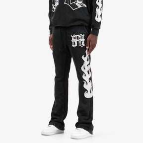 BLACK SAINTS FLAME PANTS