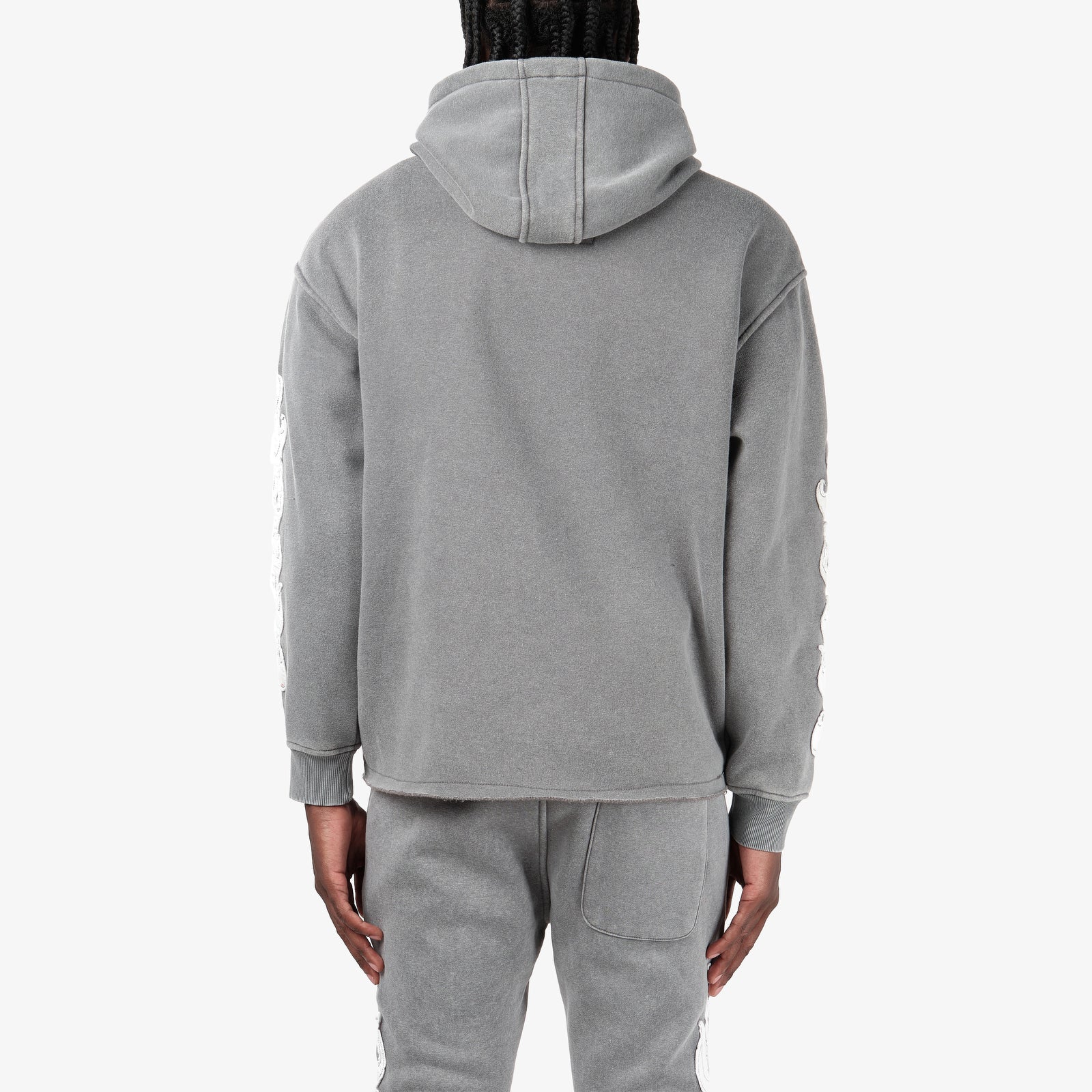 GRAY SAINTS PULL-OVER HOODIE
