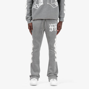 GRAY SAINTS FLAME PANTS