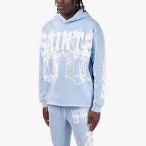 LIGHT BLUE SAINTS PULL-OVER HOODIE