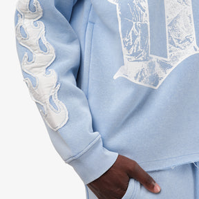 LIGHT BLUE SAINTS PULL-OVER HOODIE