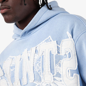 LIGHT BLUE SAINTS PULL-OVER HOODIE