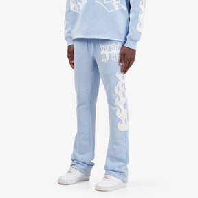 LIGHT BLUE SAINTS FLAME PANTS