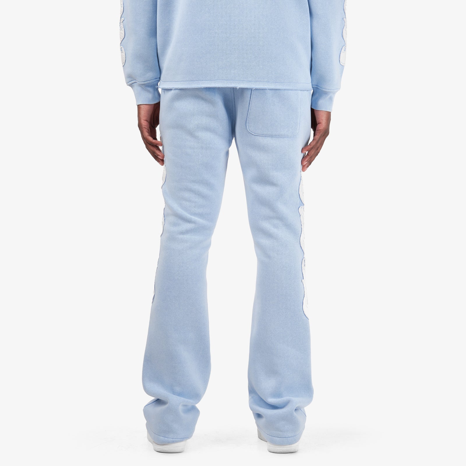LIGHT BLUE SAINTS FLAME PANTS