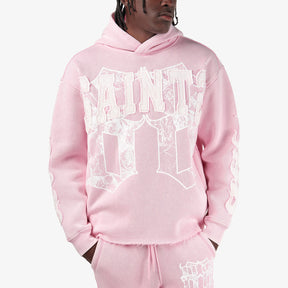 PINK SAINTS PULL-OVER HOODIE