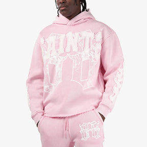 PINK SAINTS PULL-OVER HOODIE