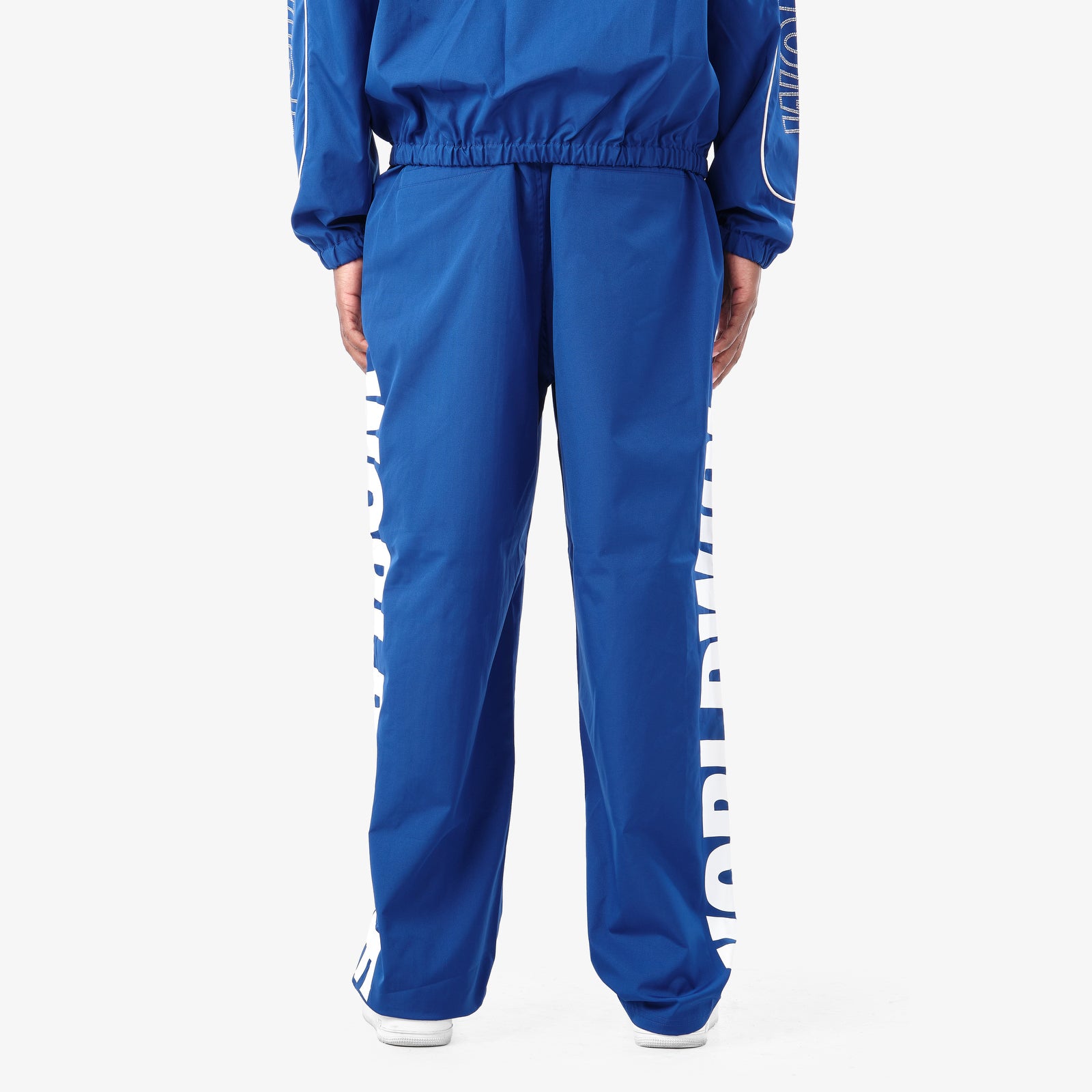 ROYAL BLUE NYLON WORLDWIDE PANTS