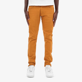 TIMBER BROWN PANTS WITH STRETCH