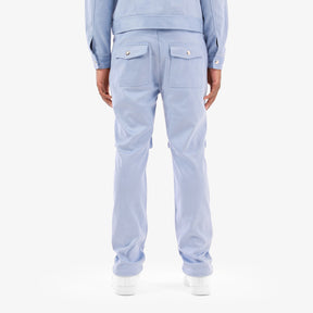 LIGHT BLUE SUEDE PANTS