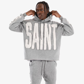 GRAY SAINT HOODIE