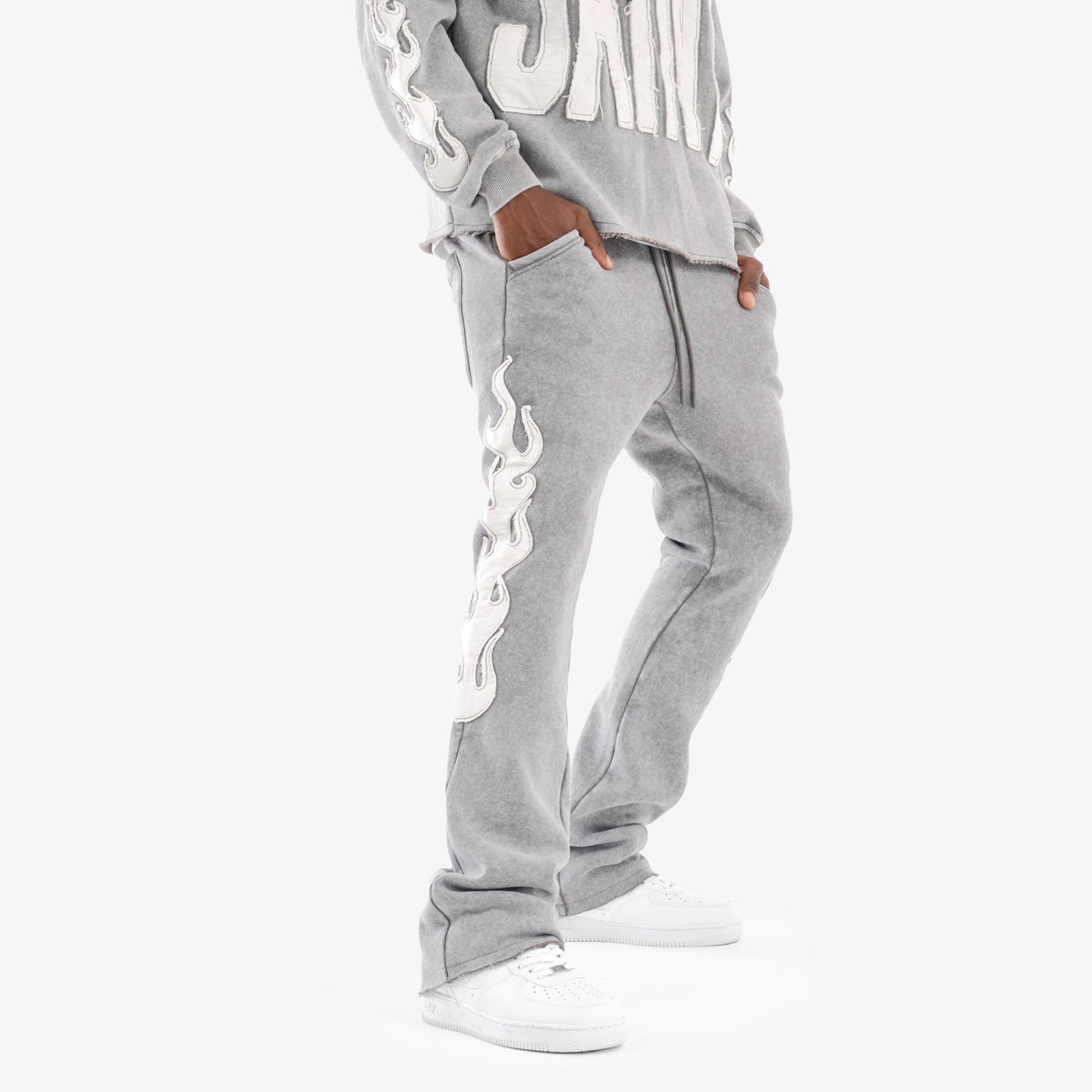 GRAY SAINT PANTS