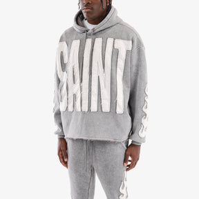 GRAY SAINT HOODIE