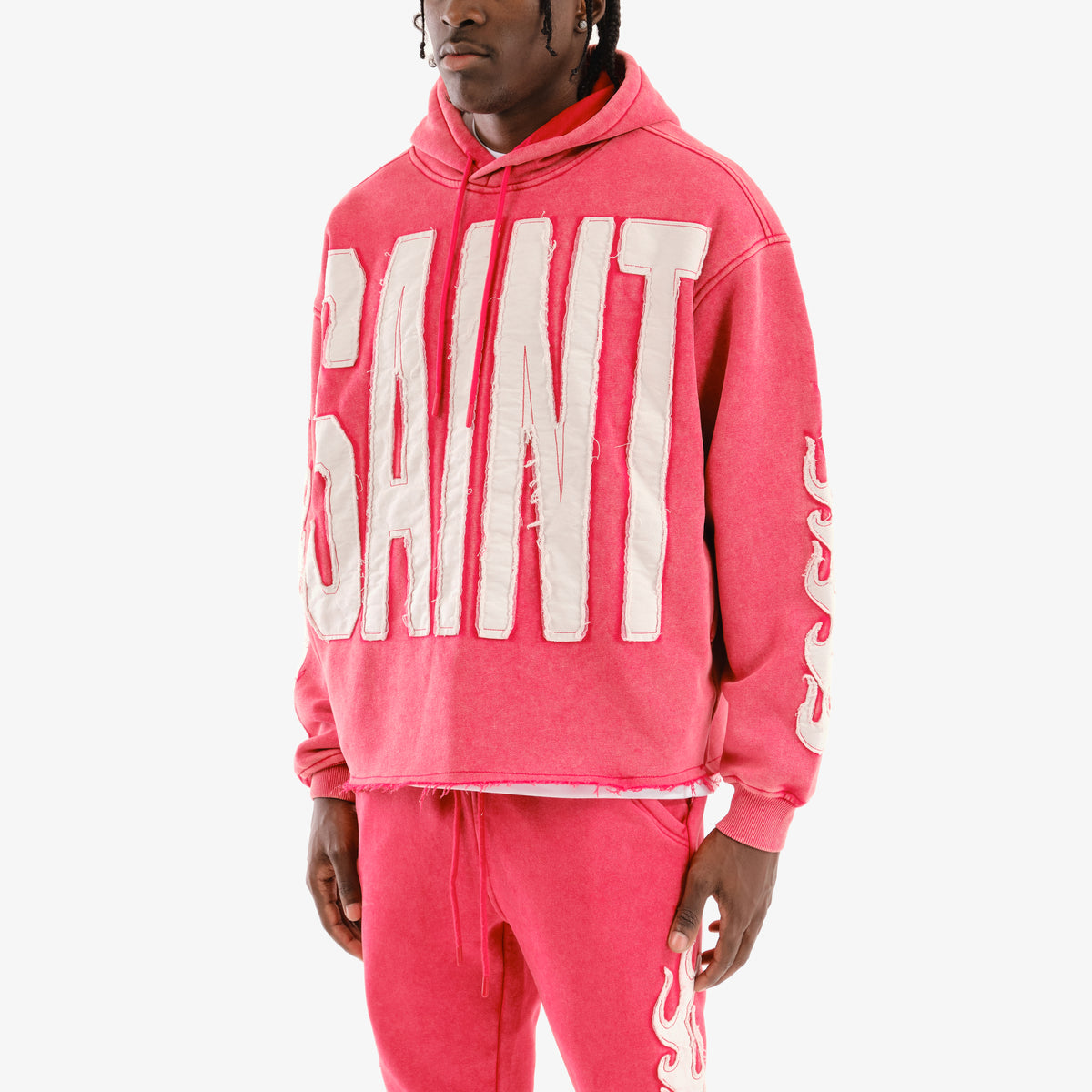 RED SAINT HOODIE