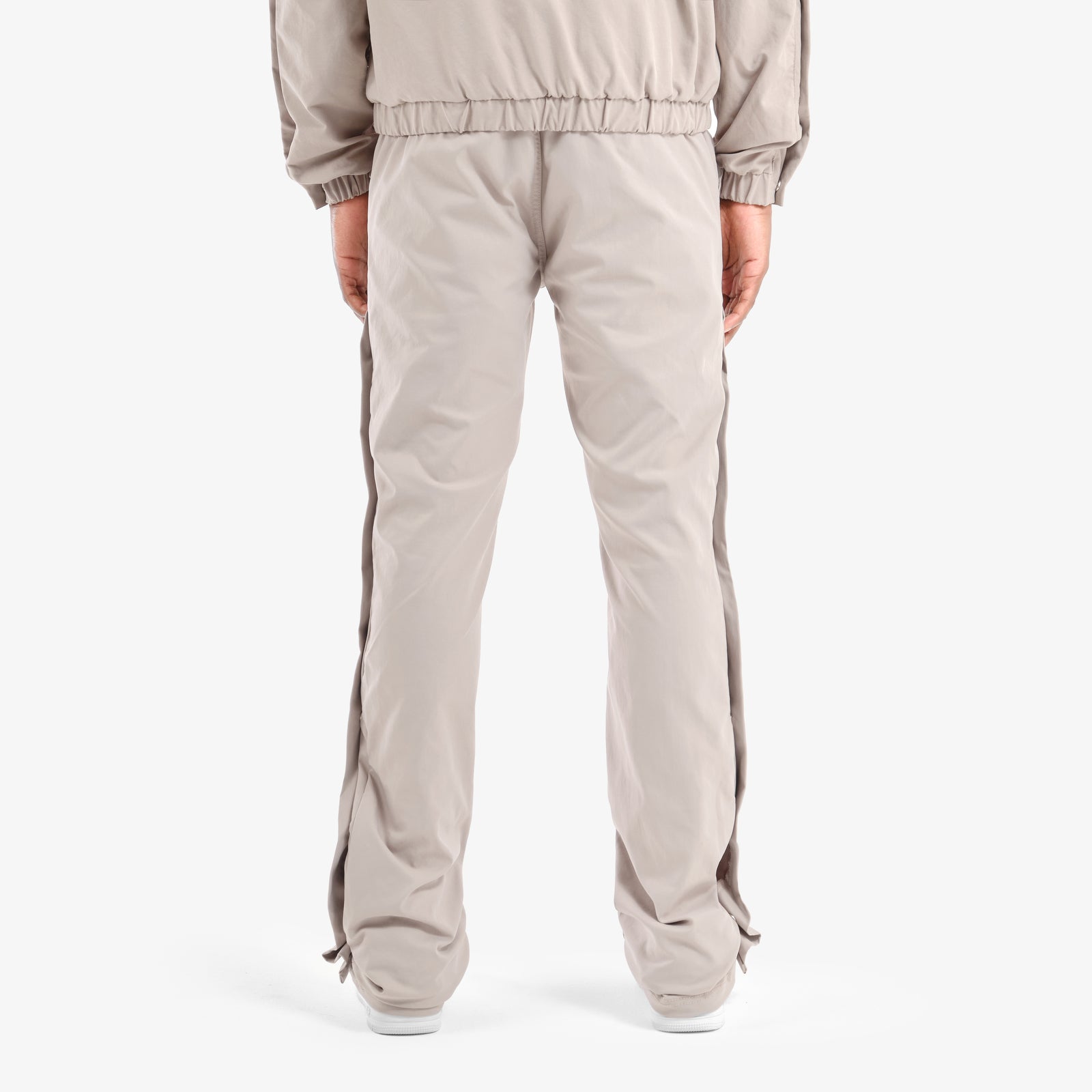 GRAY PANTS W/ SIDE BUTTONS