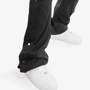 BLACK PANTS W/ SIDE BUTTONS