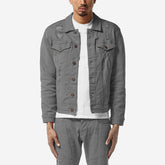 GRAY DENIM JACKET