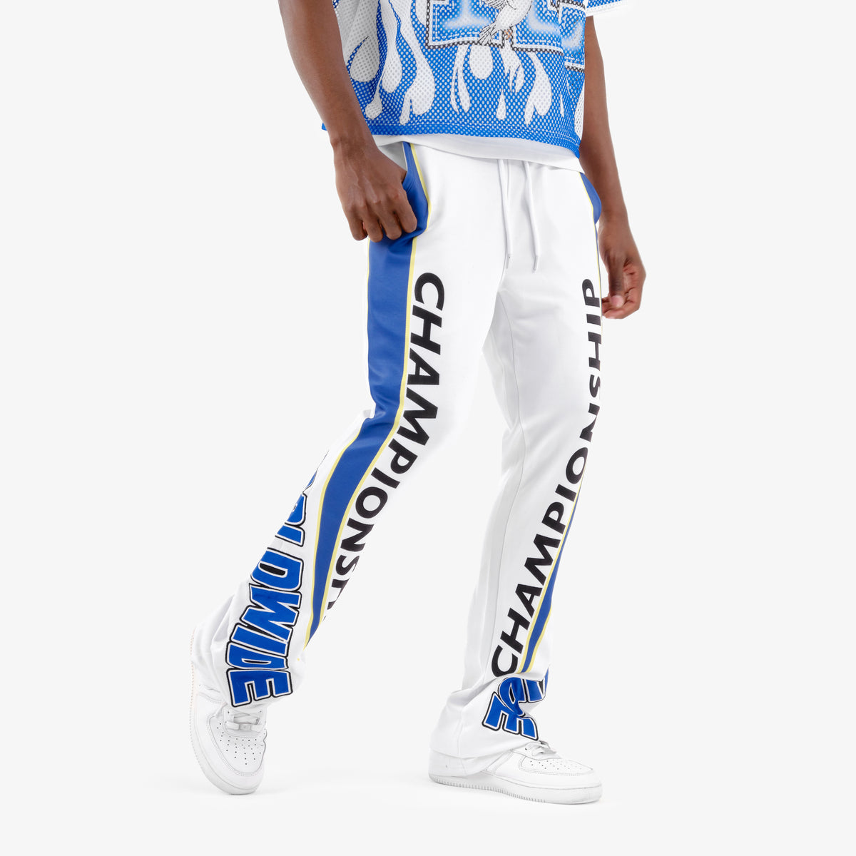 WHITE CHAMPIONSHIP PANTS