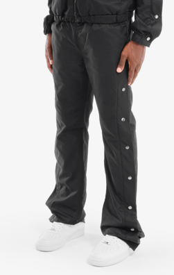 BLACK PANTS W/ SIDE BUTTONS
