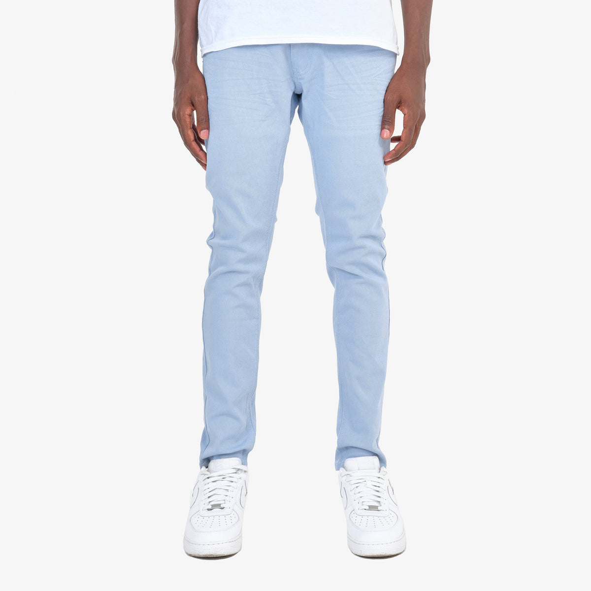 LIGHT BLUE PANTS WITH STRETCH