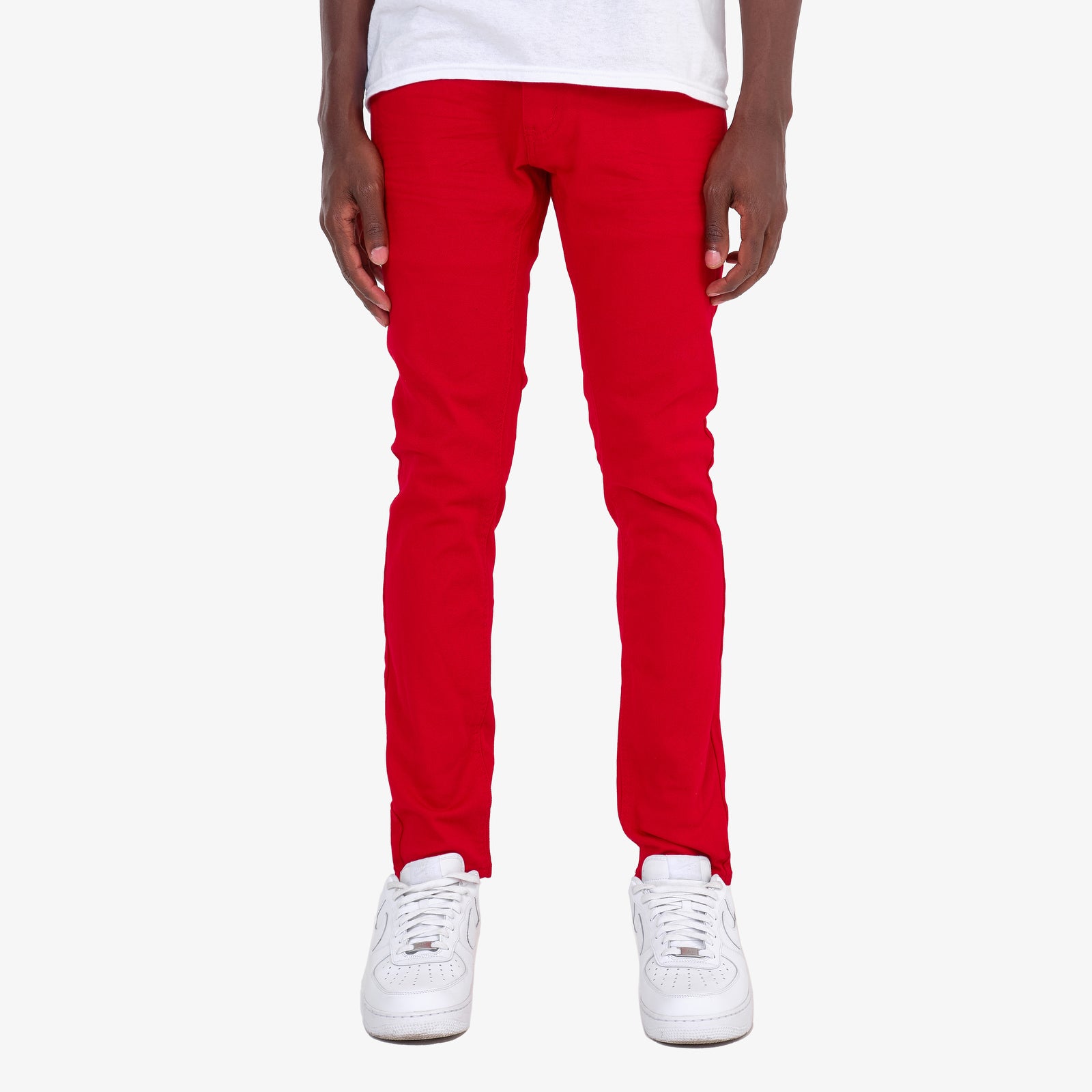 RED PANTS WITH STRETCH