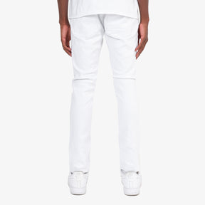 WHITE PANTS WITH STRETCH