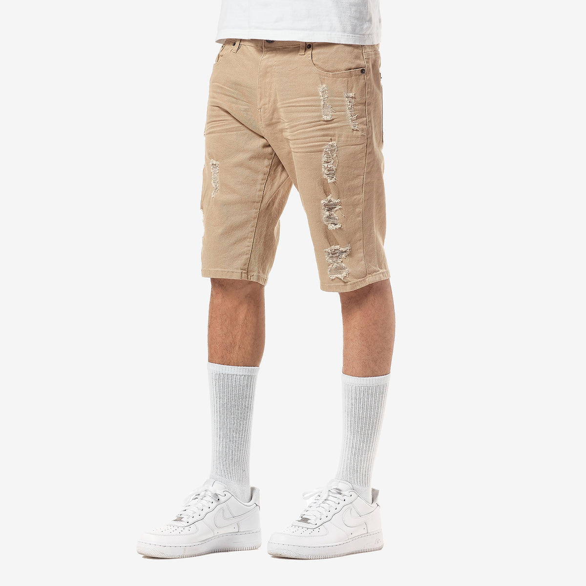 KHAKI SHORTS - Copper Rivet